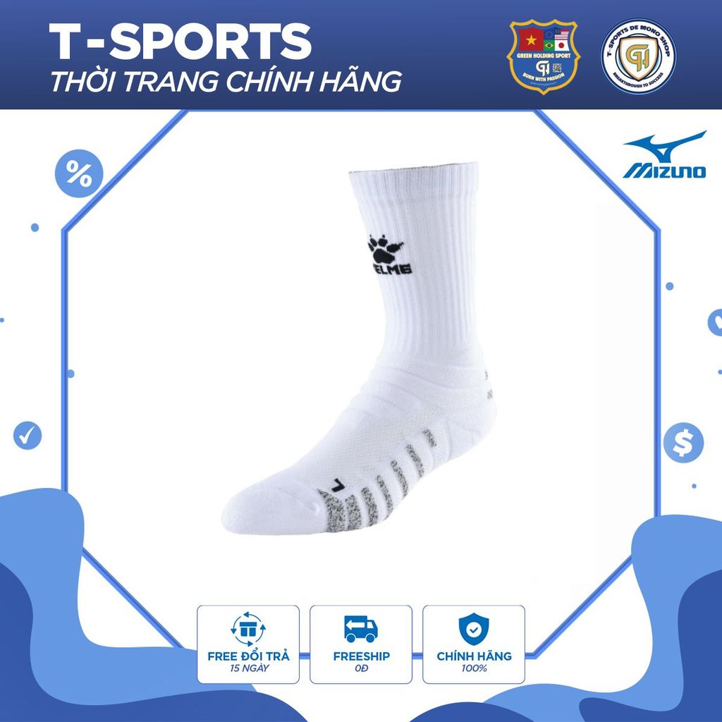 Tất Vớ Bóng Đá Nam KELME 8501WZ5227 – Sports Socks Co Giãn Tốt Chính Hãng