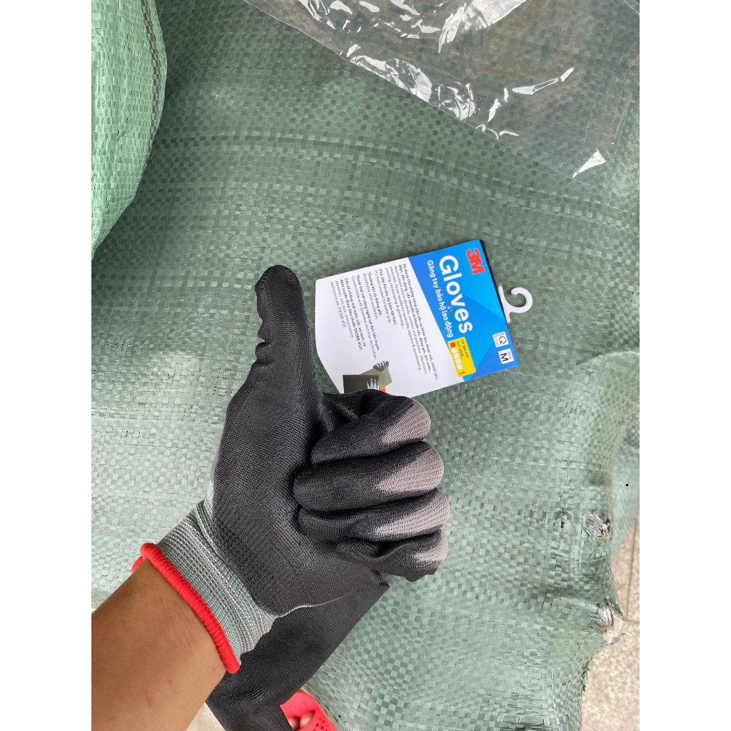 Găng tay bảo hộ 3M cấp độ 1 chống cắt EN388 4131, đạt tiêu chuẩn EN420