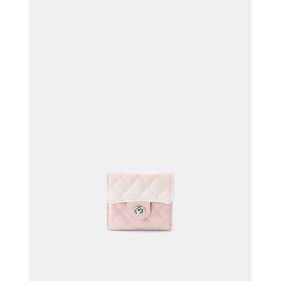 Ví Nữ Thời Trang JUNO Ngắn Cầm Tay Quilted Phối Khoá VI239