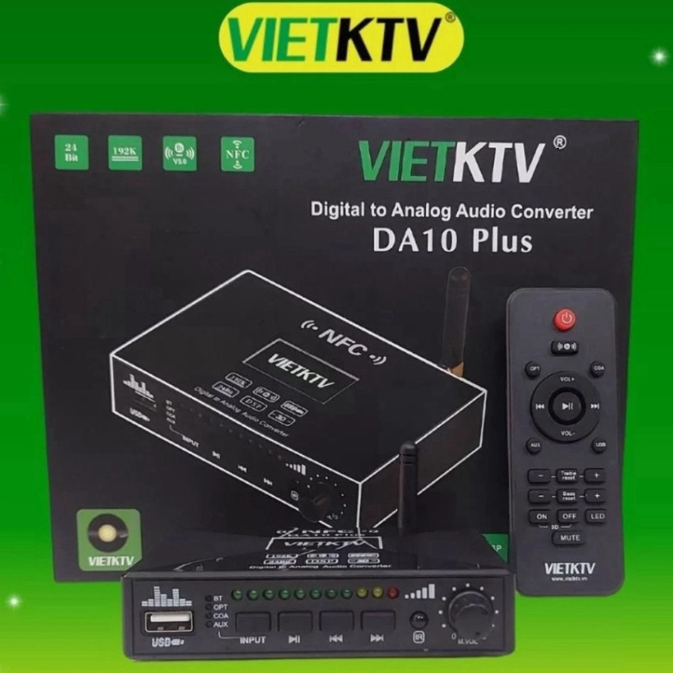 Bộ giải mã âm thanh Vietktv DA10 Plus - Chính Hãng