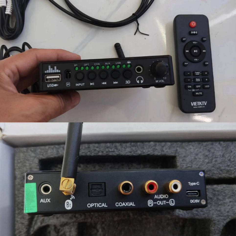 Bộ giải mã âm thanh Vietktv DA10 Plus - Chính Hãng 2026
