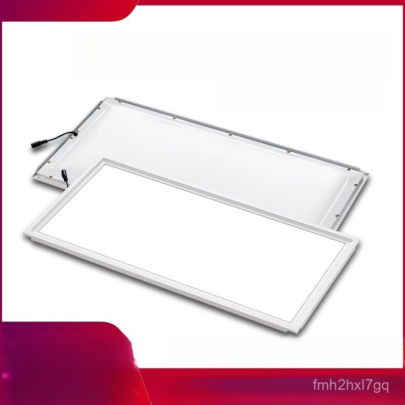 300x300x600Trần nhà tích hợp LED Đèn panel phẳng cho nhà bếp và phòng tắm, đèn panel nhôm, hình chữ 