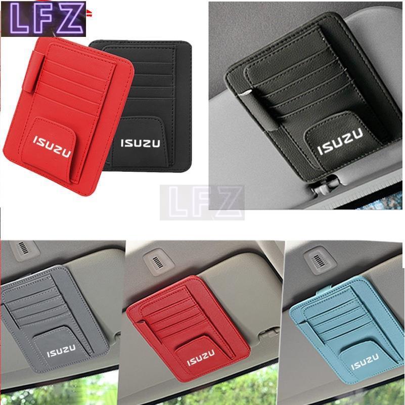 Isuzu Kẹp Gắn Tấm Che Nắng Xe Hơi Bằng Da Cho isuzu d max d-max mu-x mu x trf