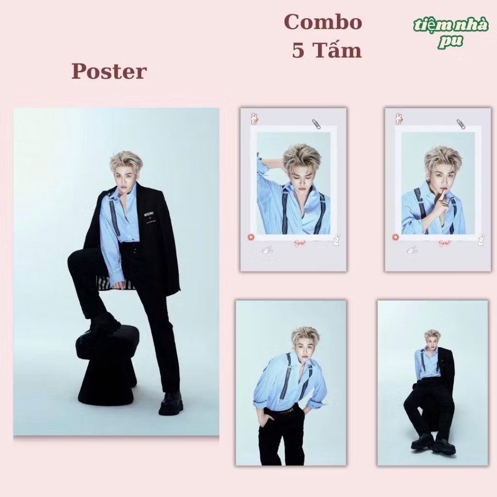 SET POLAROIL + CAPTAIN (gồm 5 món) by Kpop Lover