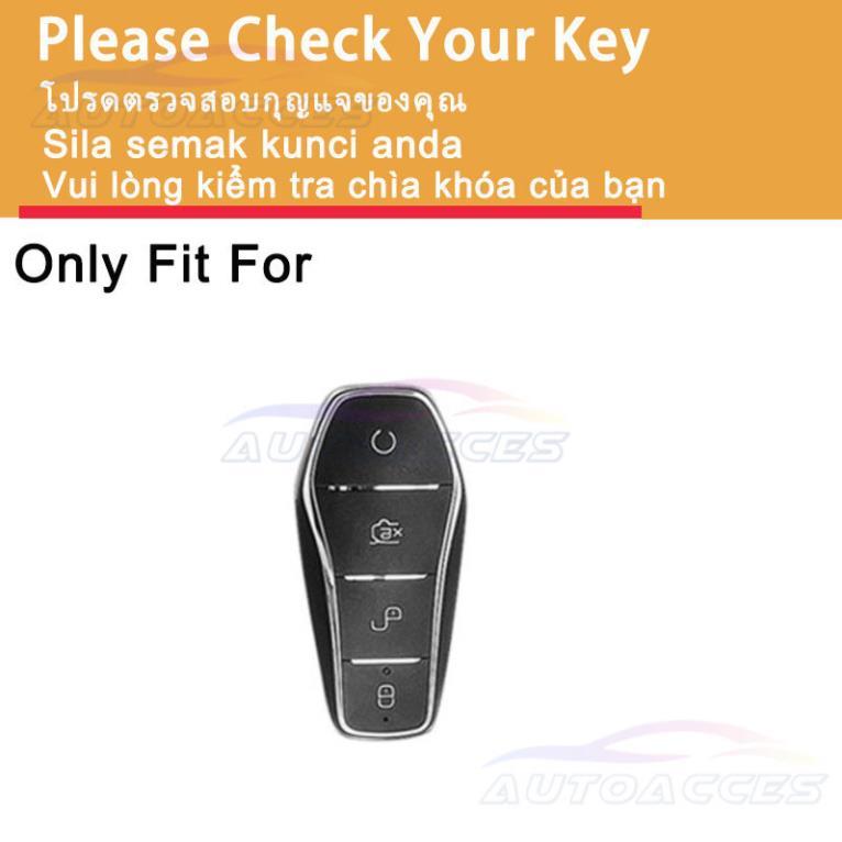 Từ Xa Chìa Khóa Bao Hộp Chìa Khóa Cho BYD atto3 E2 atto3 BYD atto3 Móc Khóa Fob Vỏ Móc Khóa