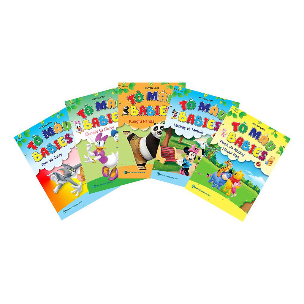 Sách - Combo Tô Màu BaBies (5 Tập ) - Trí Việt Books