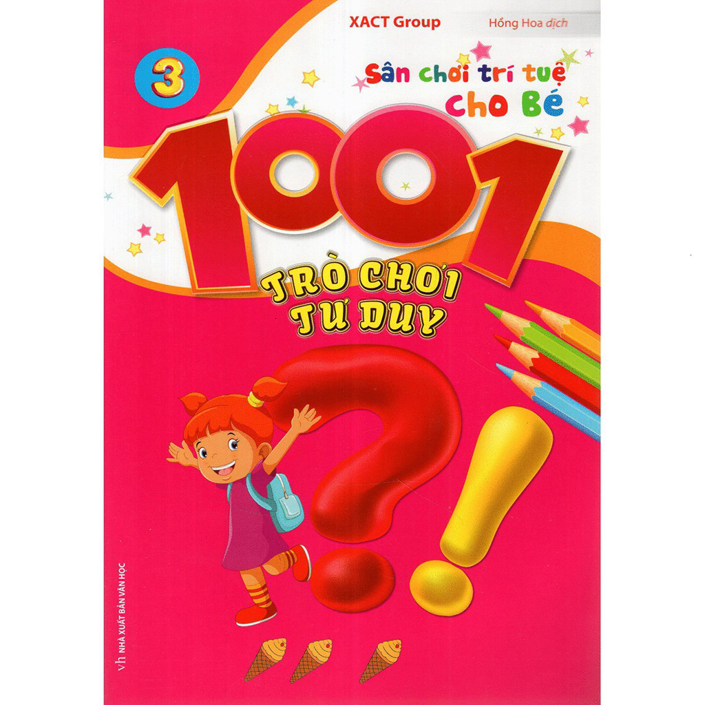 Sách - 1001 Trò Chơi Tư Duy - Quyển 3 - Trí Việt Books
