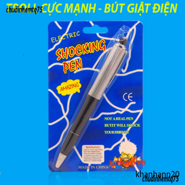 "Kẹo Cao Su Giật Điện Shock Bút Đi Điện Thiên Nhiên B4KIDS"