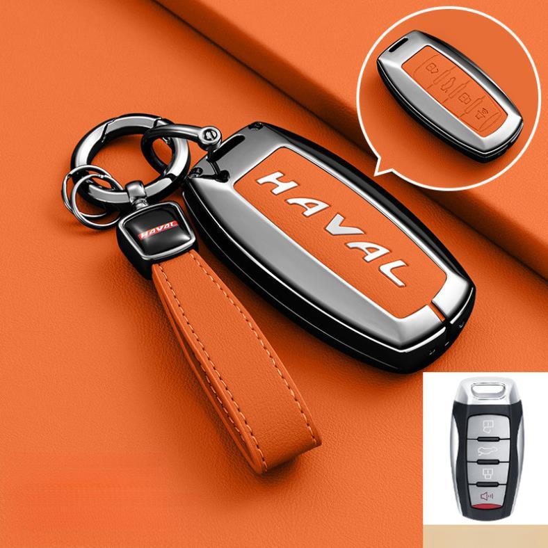 Hộp đựng chìa khóa ô tô bằng da hợp kim kẽm Hộp đựng chìa khóa cho HAVAL H6, HAVAL Jolion, HAVAL H6 