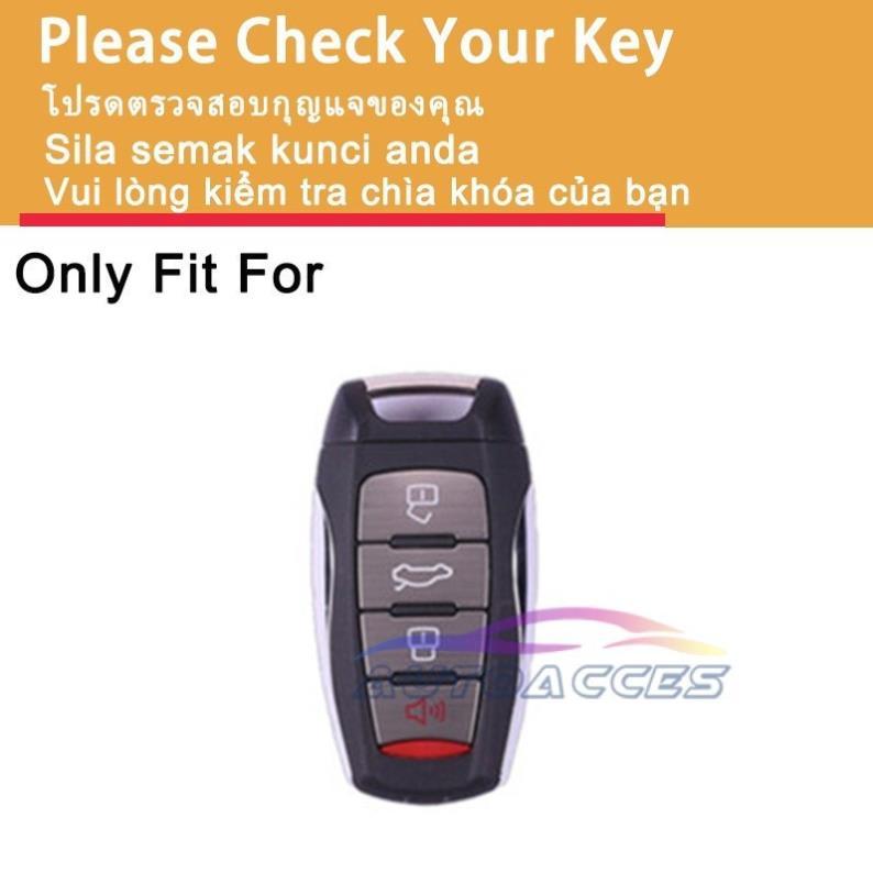 Vỏ chìa khóa từ xa cho HAVAL H6, HAVAL Jolion, HAVAL H6 PHEV Chìa khóa xe Fob Cover Bảo vệ phụ kiện 