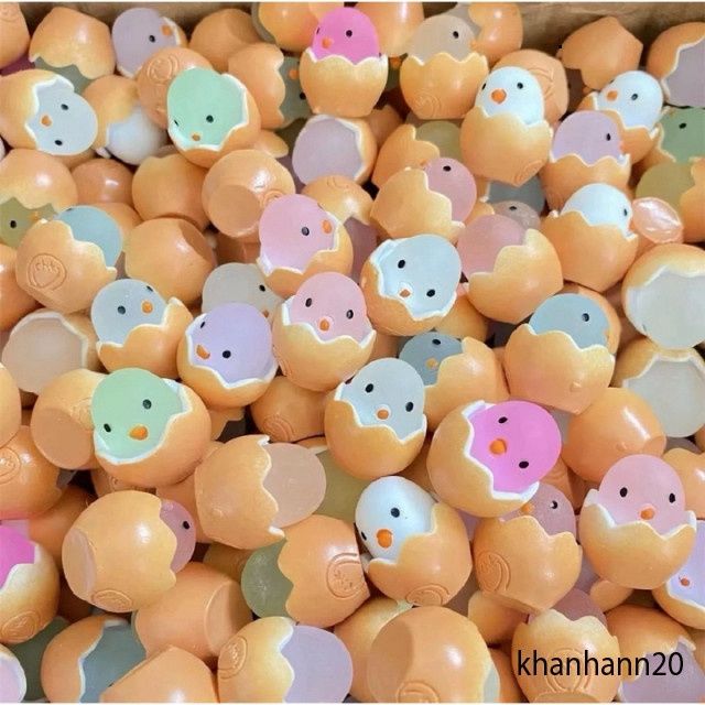 Áo Trứng Gia Đình Eggy Mini Túi Xe Lửa Trang Trí
