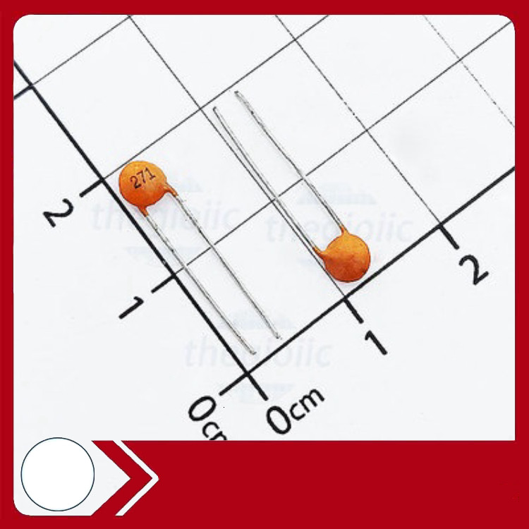 [200 Cái]- Tụ Gốm Tròn 270pF 50V Tổng Kho Linh Kiện 86