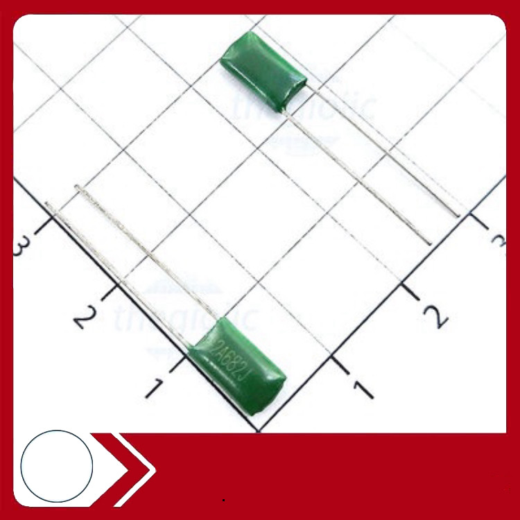 [50 Cái]- Tụ Kẹo Xanh 6.8nF 100VDC 2A682J-CL11 Tổng Kho Linh Kiện 86