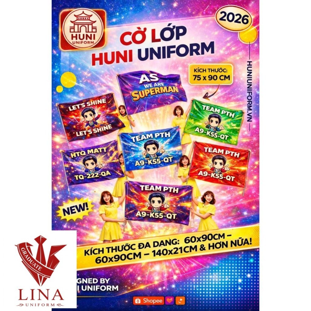 In cờ theo yêu cầu, in  cờ lớp, in cờ nhóm, in cờ câu lạc bộ, in cờ công ty theo yêu cầu