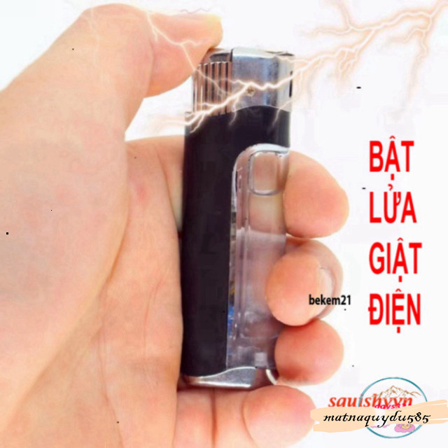 Bật Lửaa Giật Điện Kẹo Cao Su Đặc Giật Điện An Toàn