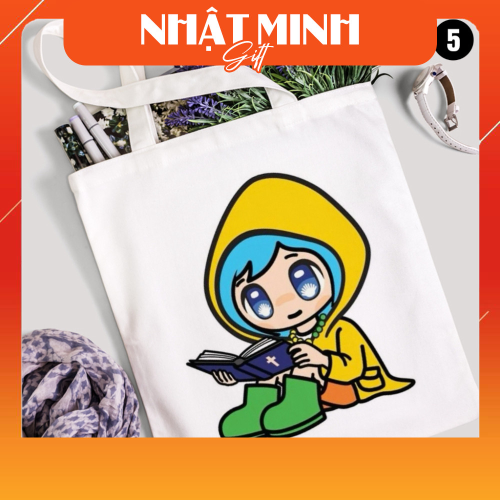 [HOT] Túi vải tote canvas in hình Luce Vatican - Vatican's anime cute tote canvas - In Theo Yêu Cầu