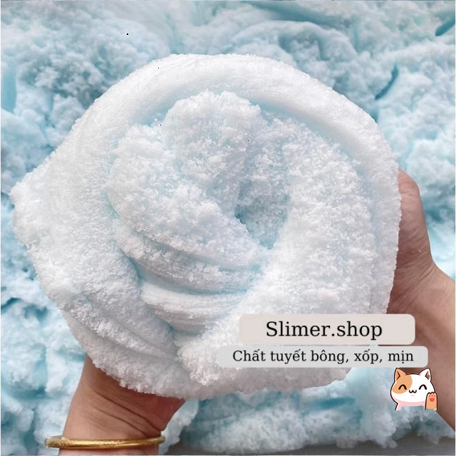 Slime mây, slam mây, slime tuyết biển xanh