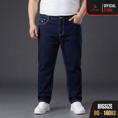 Quần Jean Nam Bigsize Size Đại Từ 80kg-140kg,Chất Jean Nam Co Giãn - QJ XANH