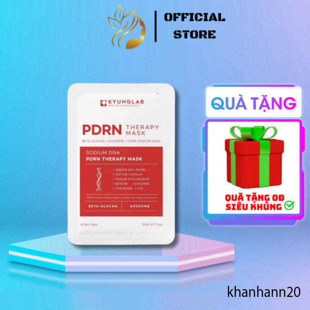Mặt Nạ Tế Bào Gốc Cá Hồi PDRN KYUNGLAB MEDICAL DERMATOLOGY
Tiêu đề sản phẩm mới: Mặt Nạ Cá Hồi PDRN 