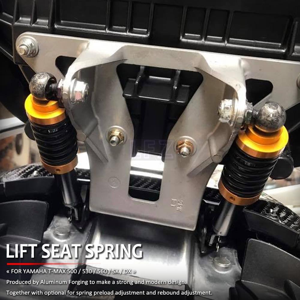 Mới Lò Xo Hỗ Trợ Nâng Yên Xe Máy Yamaha Tmax 530 T-MAX 560 T-MAX SX Tmax 500 530