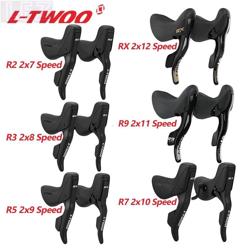 Ltwoo MỚI R5 / R3 / R2 24 / 22 / 20 / 18 / 16 / 14 Tốc Độ Xe Đạp Đường Bộ Sang Số Đòn Bẩy Phanh Xe Đ