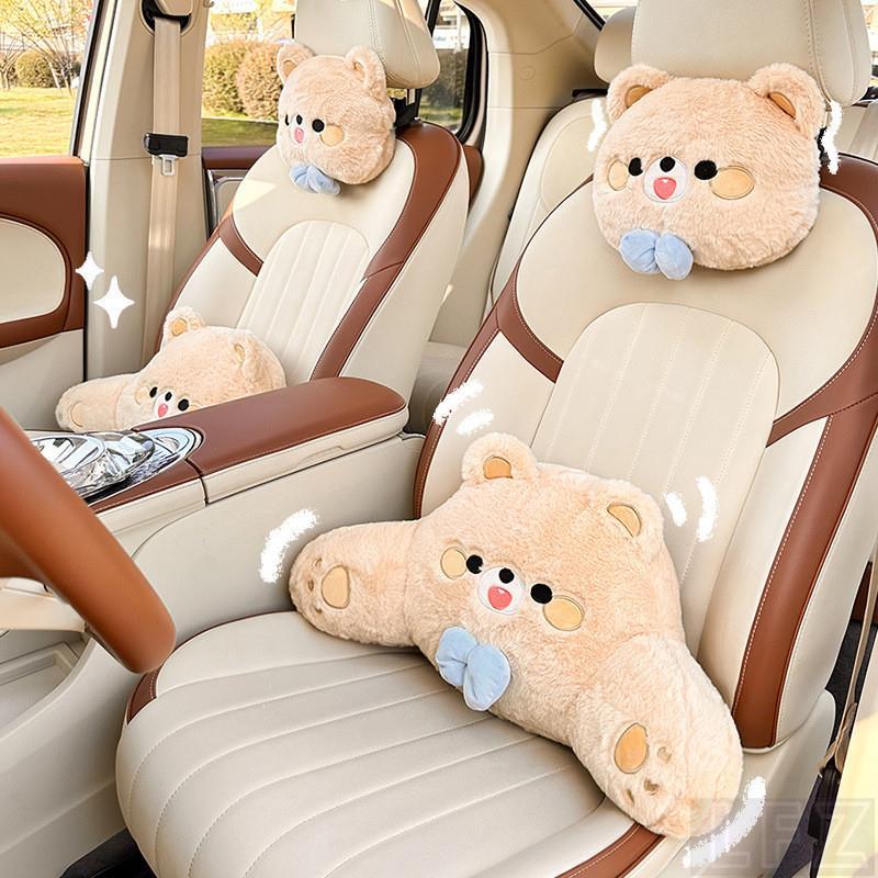 Gối tựa đầu ô tô hoạt hình | Gối đệm tựa lưng ghế văn phòng, gối kê tựa lưng ghế ô tô