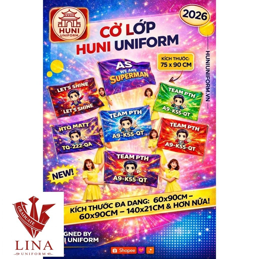 In cờ theo yêu cầu, in  cờ lớp, in cờ nhóm, in cờ câu lạc bộ, in cờ công ty theo yêu cầu