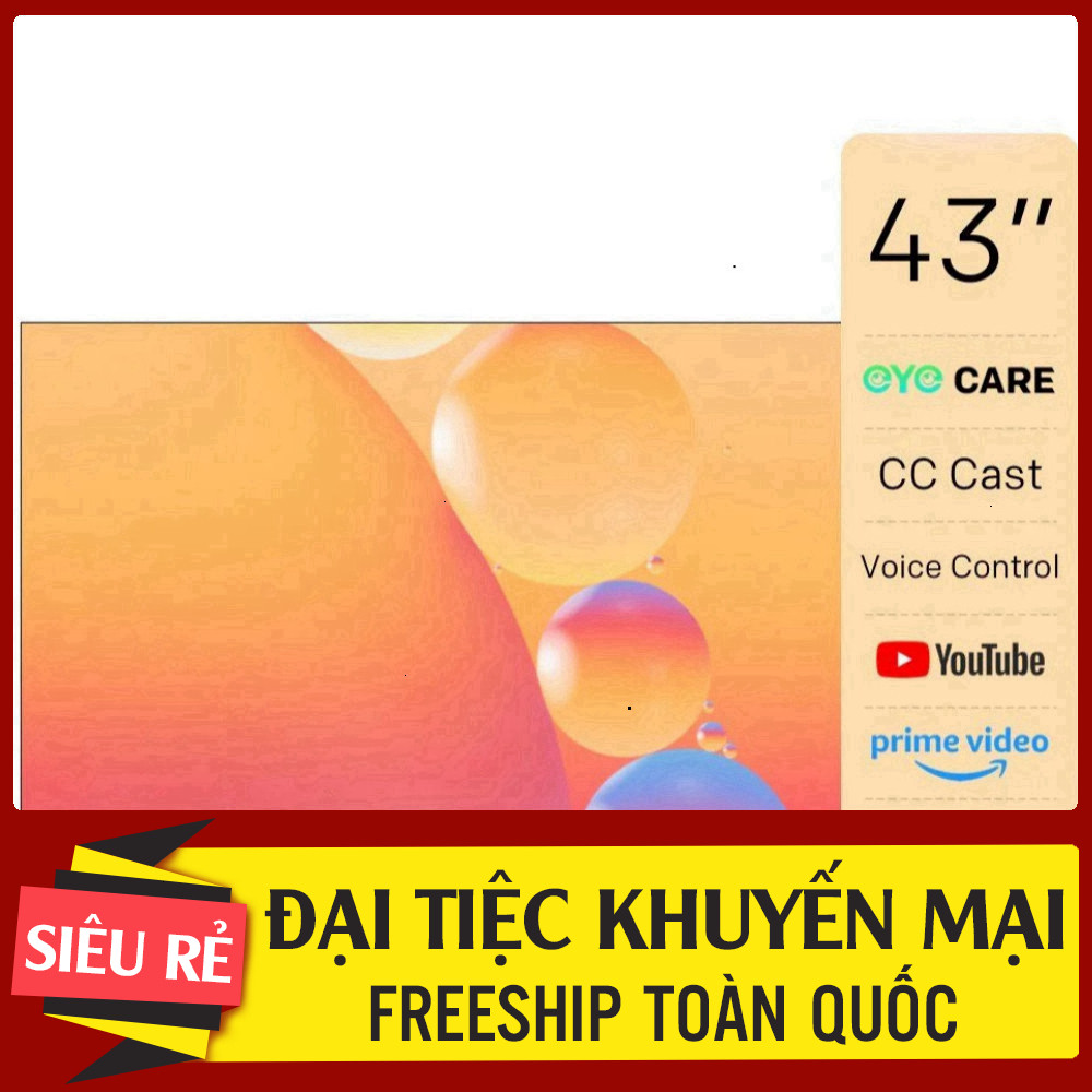 IP SHOP_ NHANH_  hàng_  [ 43S3U+  Smart TV Coocaa S3U+ HD  43 Inch S3U+  Bảo Hành Chính Hãng [GIÁ MÁ