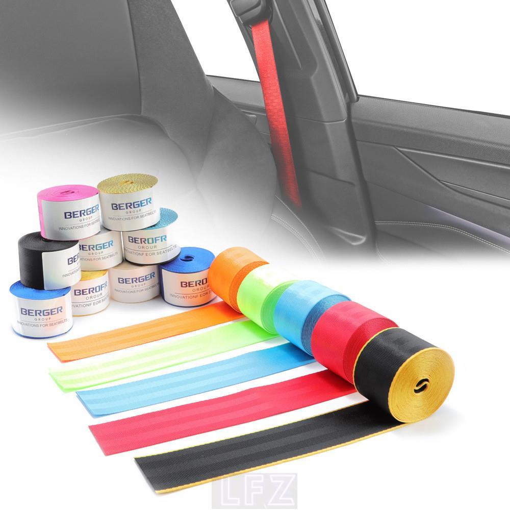 Car Safety Belt Berger Car Modified Safety Belt 4.8cm Wide High Quality Color Modified Safety Belt 3