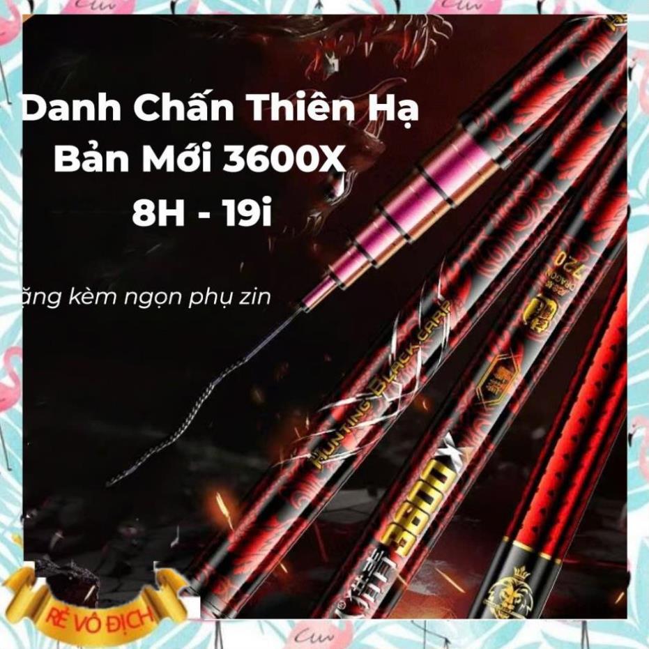[HOT] Cần Câu Đài Danh Chấn Thiên Hạ 3600x 8H  Tặng Kèm Ngọn Phụ. docauphuckhang25