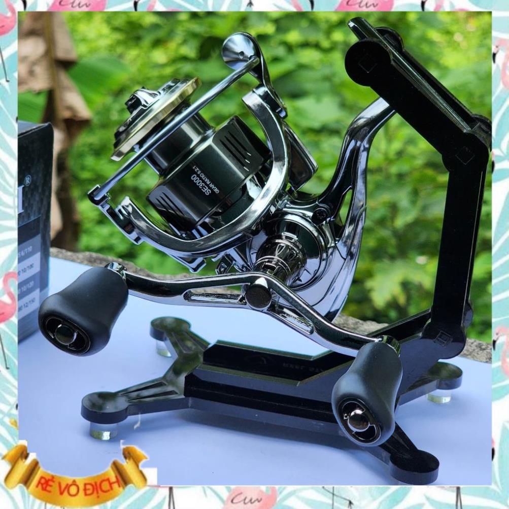 [HOT] Máy Câu Lure Tay Quay Đôi Yumoshi SE2500S - SE3000 - SE4000. docauphuckhang25