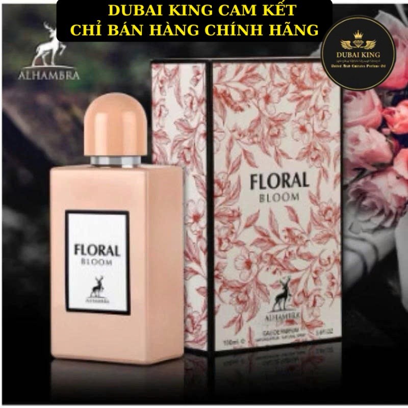 KING STORE _ Nước hoa Dubai Maison Alhambra Floral Bloom Eau De Parfum 100ml