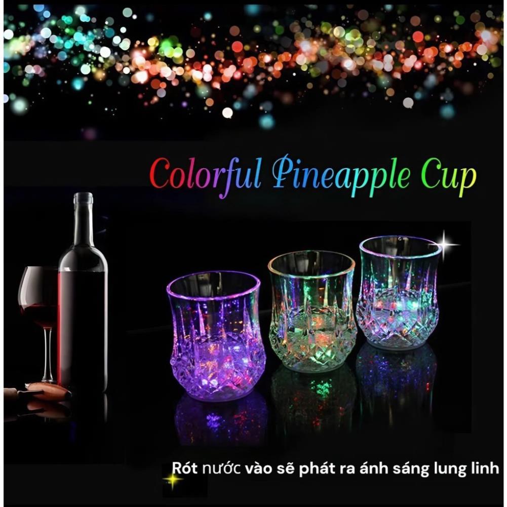 Ly LED Đổi Màu Cảm Ứng Nước | Cốc Phát Sáng Acrylic Cao Cấp | Ly LED Party Bar Club | Ly Uống Nước T
