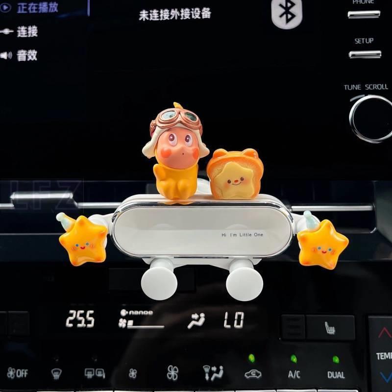 Xiaohongshu XINGX-Person Car Phone Holder Car Air Conditioner Air Outlet Clip-on Cute Men and Women 