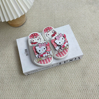 Dép Bé Gái Hình Mèo Kitty 3D Siêu Xinh – Dép Nhẹ Êm Cho Bé (8011)