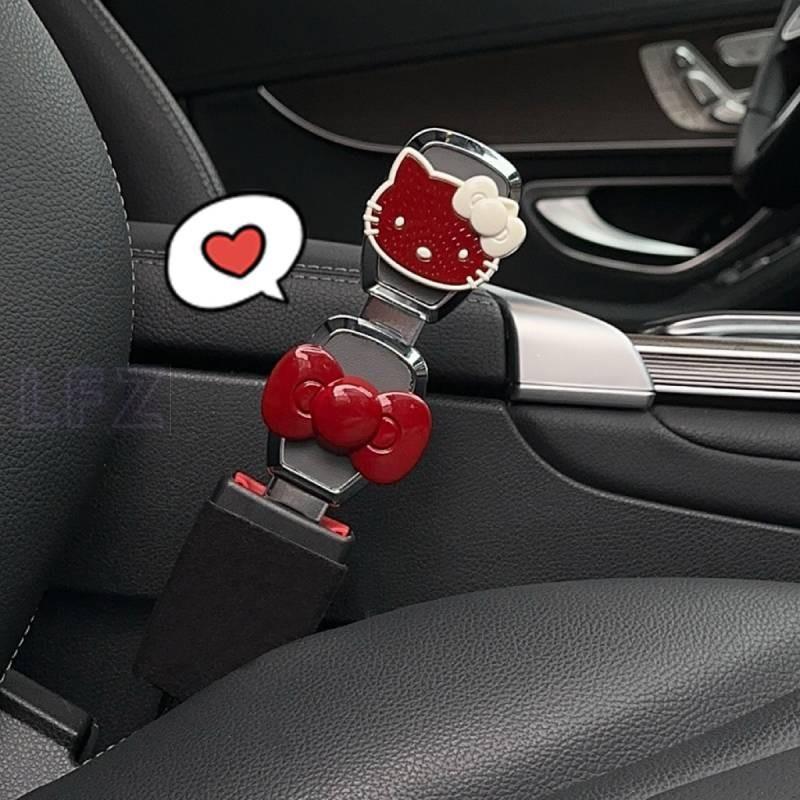 Cartoon Cute Car Safety Wear Extension Buckle Plug Advanced Sense Car Rear Row Installation Extensio