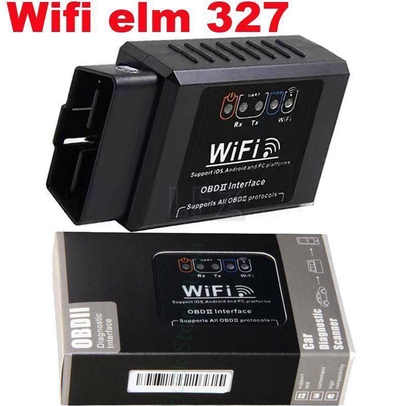 Obd2 Wifi Elm327 Máy quét mã Dụng cụ chẩn đoán ô tô V1.5 Wifi cho Android / Ios Obd 2 Bộ chuyển đổi 