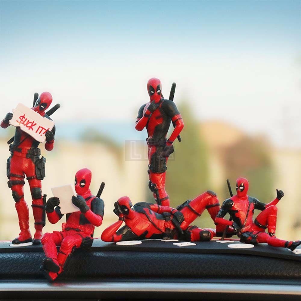 Deadpool figure cartoon Avengers PVC car interior decoration SZjT