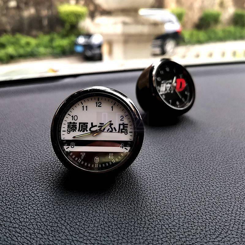 [Fast Delivery] Fujihara Tofu Shop Car Clock Initial D Pendant Decoration Car JDM Air Outlet sSnW