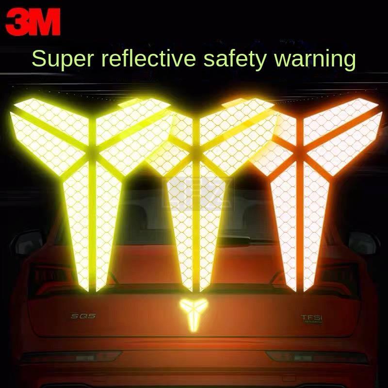 Kobe Bumper Stickers Motorcycle Reflective Stickers Commemorate NBA Star No. 24 Boke Mamba Spirit Ca