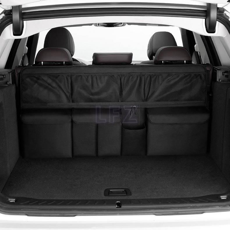 【Ready Stock】 Large Capacity Car Rear Seat Storage Buggy Bag Trunk Hanging Bag Storage Bag for Car F