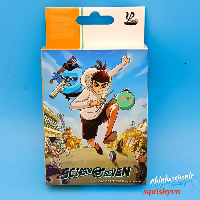 Bộ 54 Lá Thẻ Bài Poker Scissor Seven In Hình Anime Manga Độc Đáo