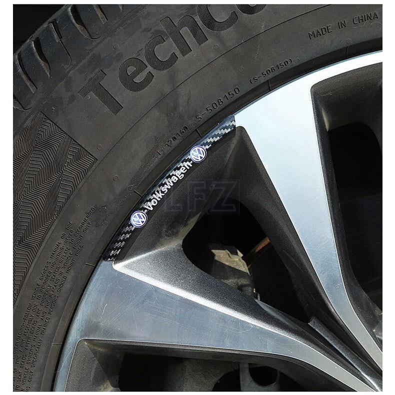 Car Tire Ring Scratch Hidden Sticker Decorative Strip Universal Waterproof Modification 3d Personali