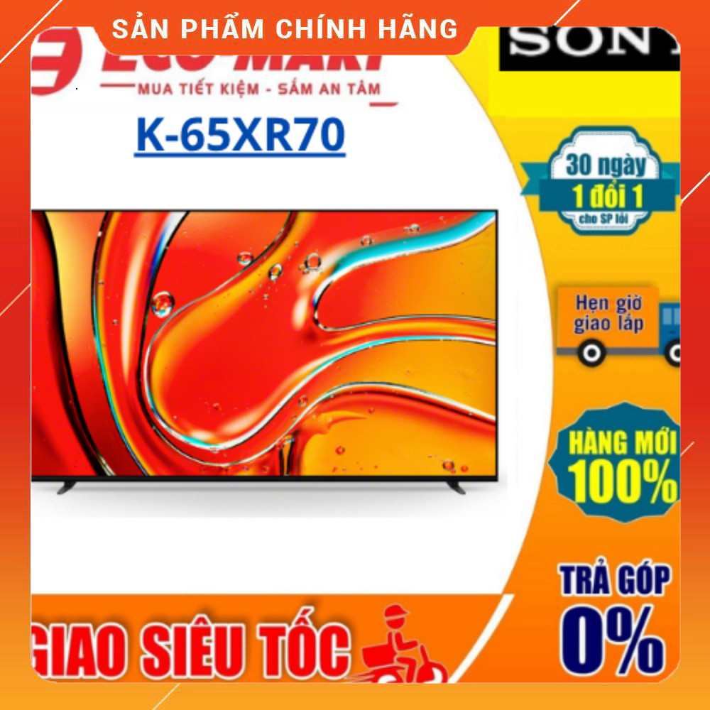 Sale 65XR70 Tivi Sony BRAVIA 7 K-65XR70 Mini LED (QLED) ( Tặng giao lắp đặt miễn phí) Freeship toàn 