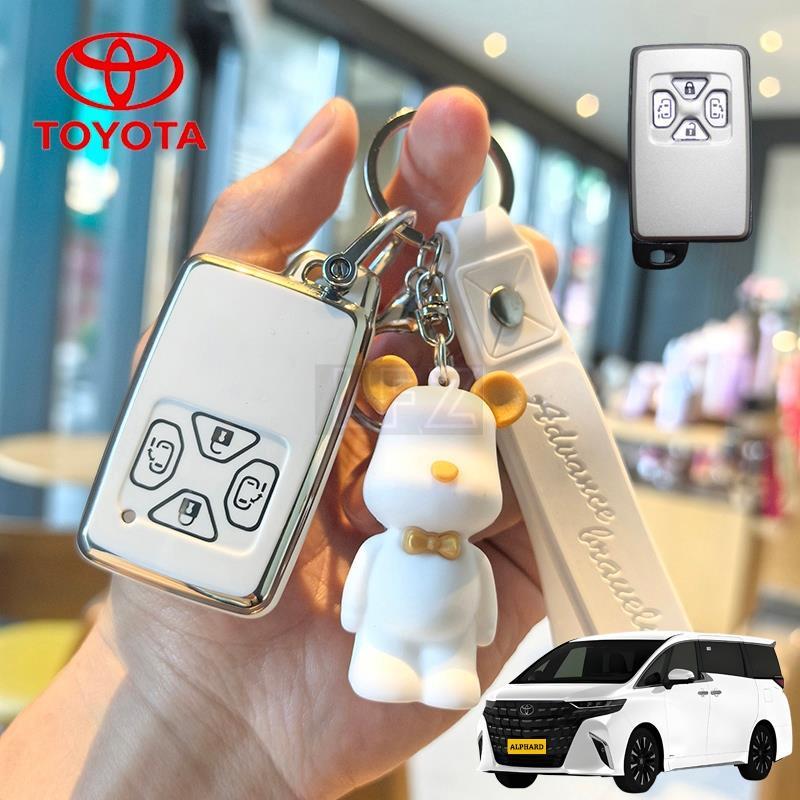 Hộp đựng chìa khóa từ xa Toyota 4 nút Hộp đựng chìa khóa xe Toyota Alphard Chìa khóa cho Toyota Alph