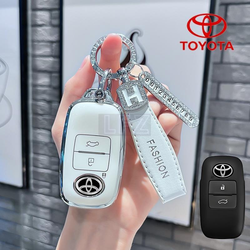 Vỏ chìa khóa ô tô Toyota Avanza Chìa khóa cho Toyota YARIS / Raize / Avanza / YARIS ativ / Vios / YA