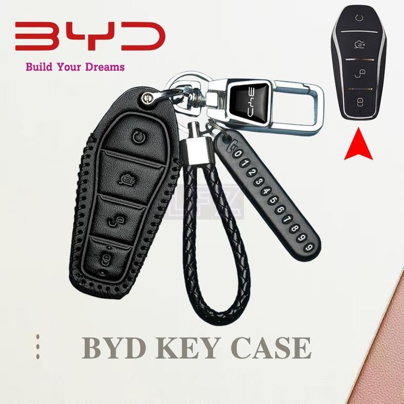 BYD Dolphin Car Key Case BYD sealion 7 Key Cover BYD Remote Key Case cho BYD Atto 3 / Dolphin / sea 