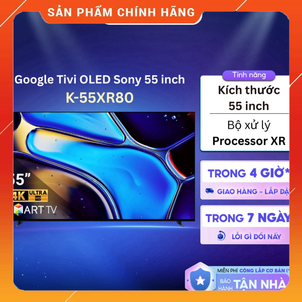Sale ( K-55XR80 - Google Tivi OLED Sony AI 4K 55 inch K-55XR80 [FREESHIP HCM] ) .