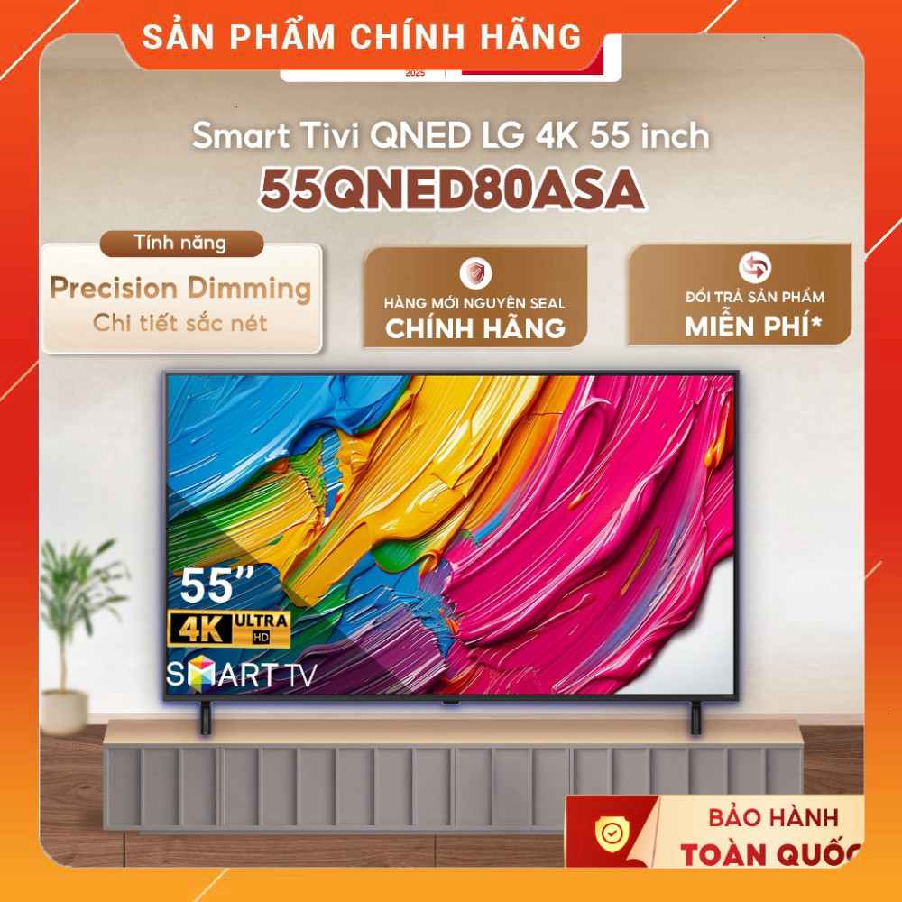 Sale Smart Tivi LG 55 Inch QNED AI QNED80 4K 55QNED80ASA [Giao-Lắp HCM] .