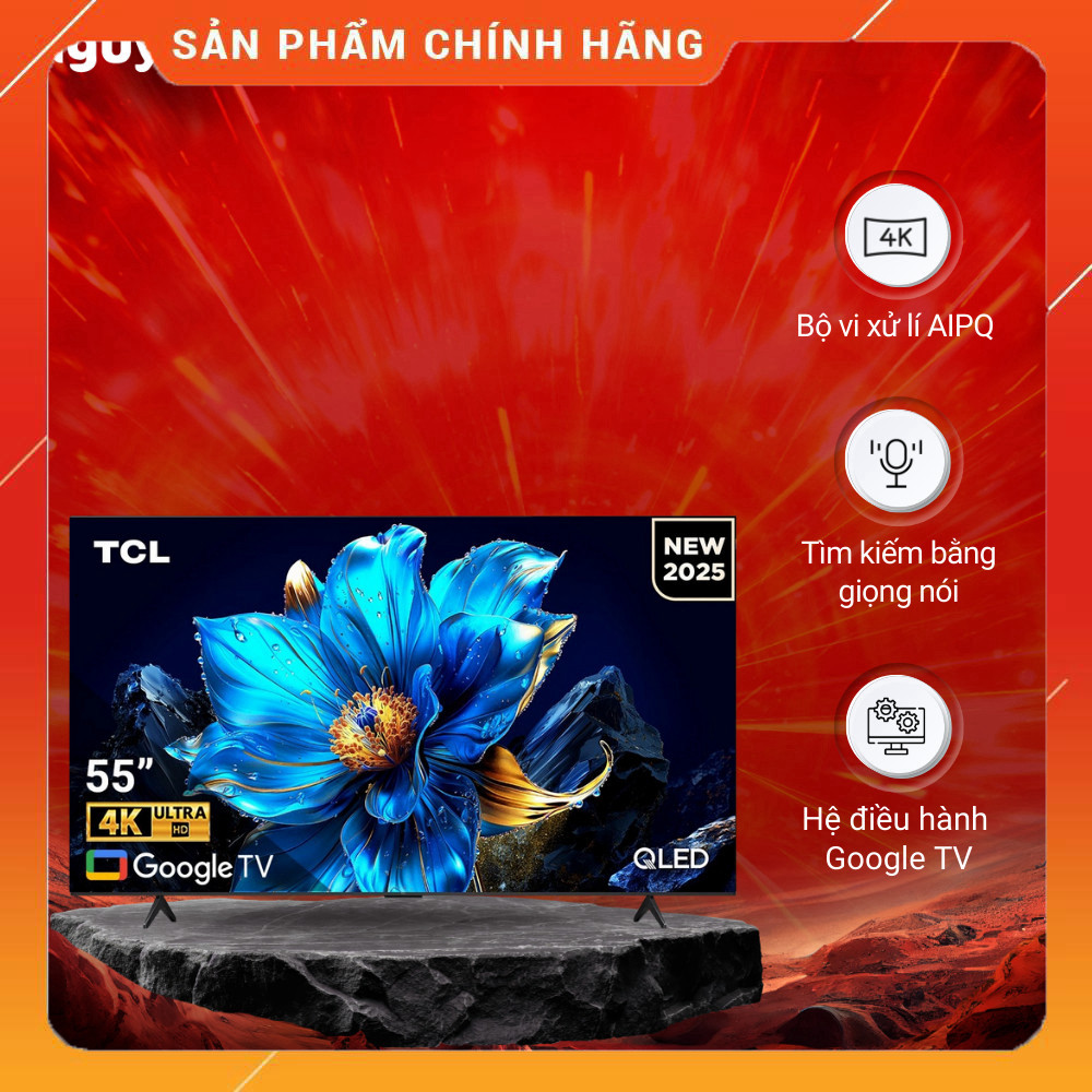 Sale Smart Tivi QLED TCL 4K 55 inch 55P7K .